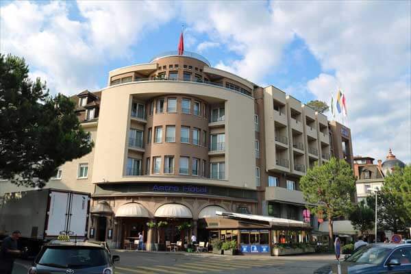 アストラ ヴヴェイ ホテル（Astra Vevey,Montreux）